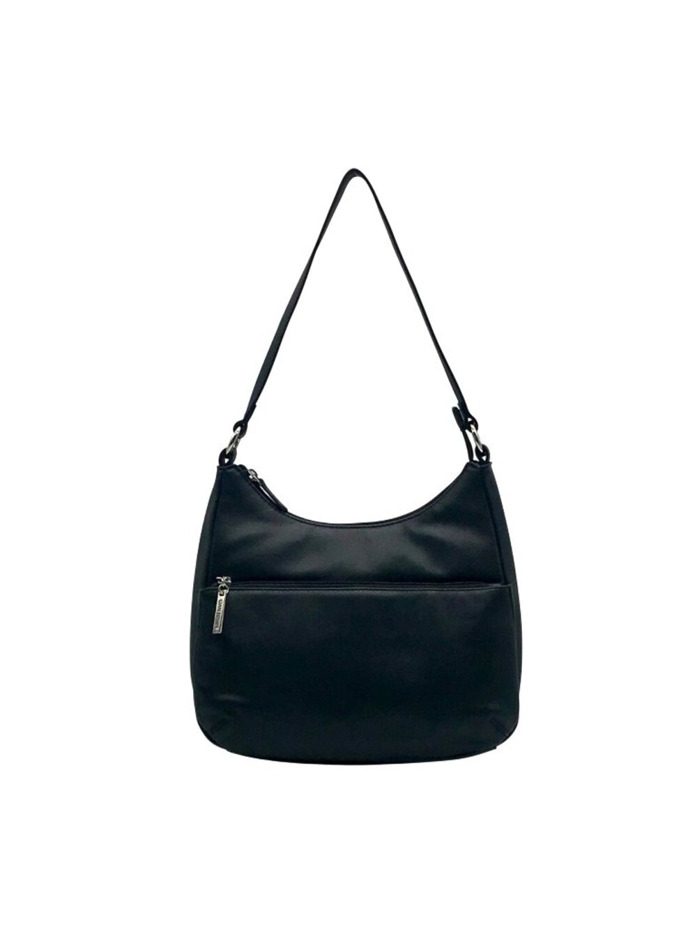 Giani Bernini Black Nappa Leather Shoulder Bag